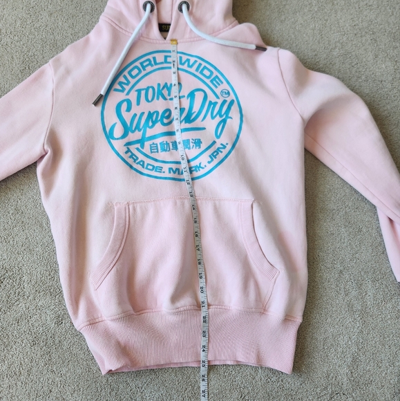 Superdry World Wide Ticket Type Hoodie Hooded Sweatshirt Size Small Mens, Unisex - Picture 10 of 15